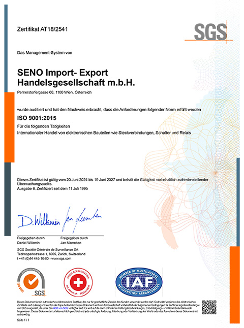 ISO 9001 :2015 - 2024